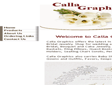 Tablet Screenshot of callagraphics.com